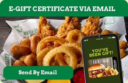 E-gift certificate via email. Send by Email.