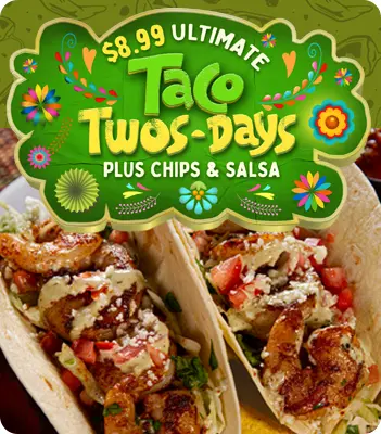 Taco Twos-Days $8.99